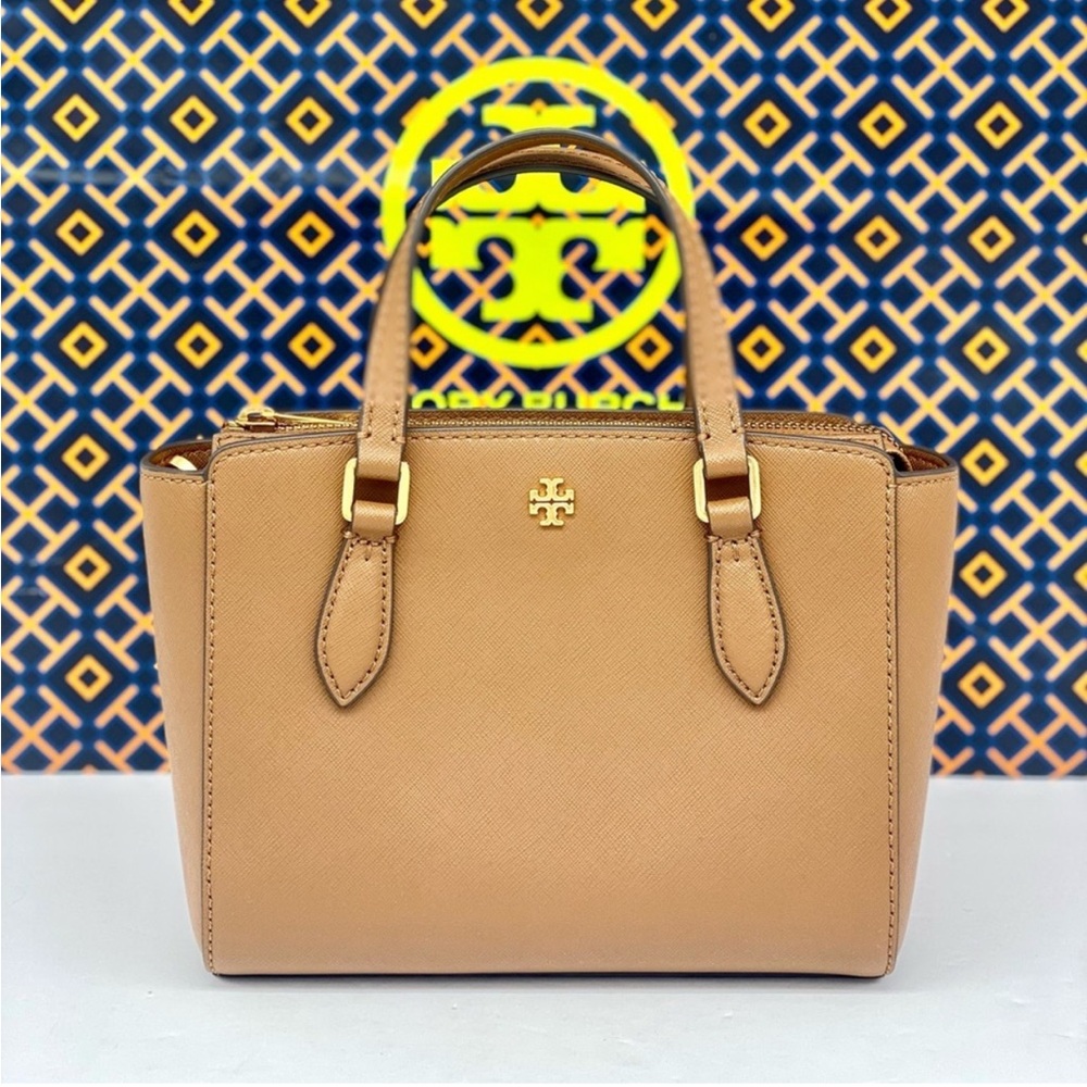 TORY BURCH EMERSON MINI NWT
TOP ZIP TOTE LEATHER CROSSBODY SATCHEL - Picture 4 of 15
